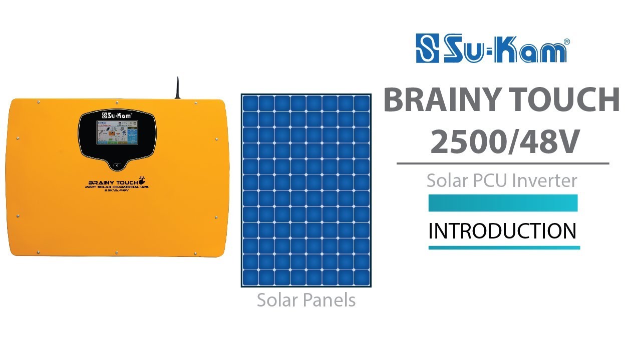 Su-Kam Brainy Touch Solar PCU Inverter