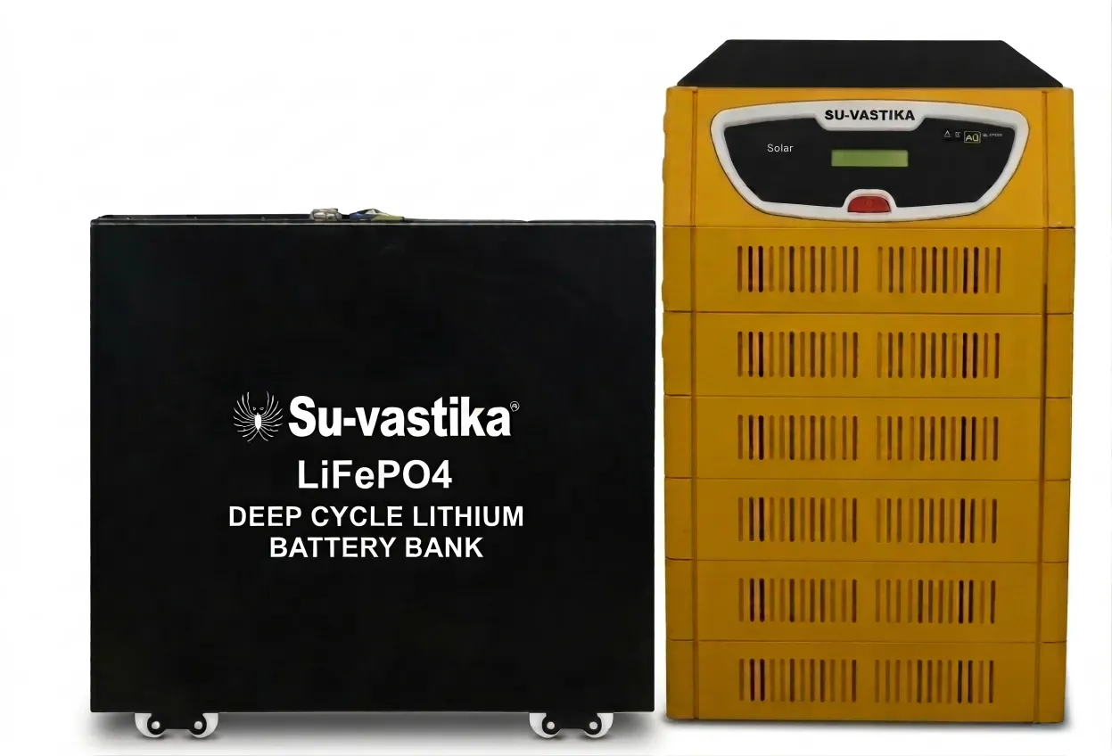 Solar PCU 10KVA MPPT + LiFePO4 9 KWh
